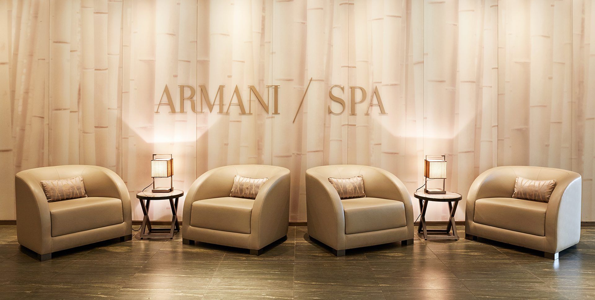 Armani/SPA welcome area